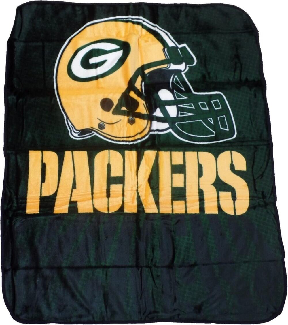 The Northwest Company Green Bay Packers Royal Plush Raschel 50" x 60" Blanket